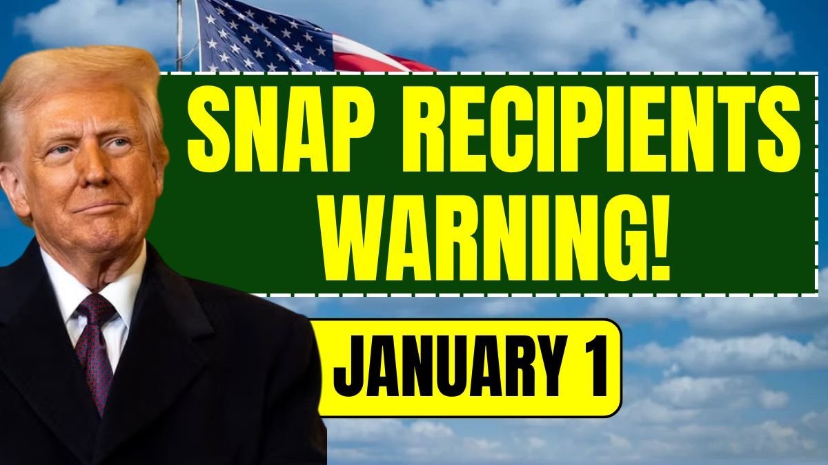 SNAP Recipients Warning! USDA Sets Strict New Work Rules Effective January 1